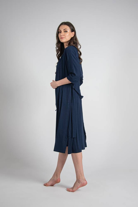 942 Visa Bata larga De Lafense - azul marino