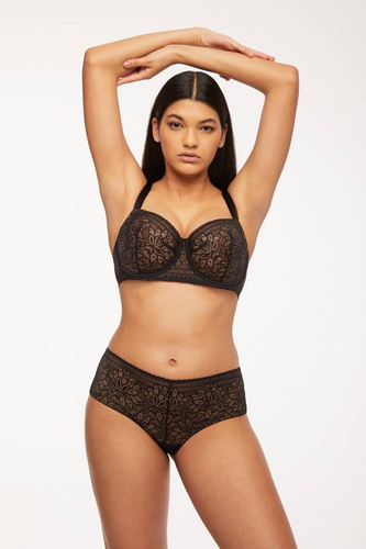 SC-857 Sujetador suave Mandala III Kinga negro