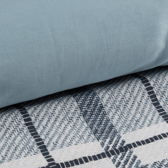 Eurofirany SPRING 95 ropa de cama 100% satén algodón cuadros Oeko-Tex