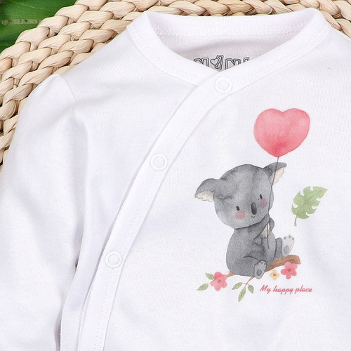 Body Nini Koala 100% algodón orgánico, fabricado en Polonia