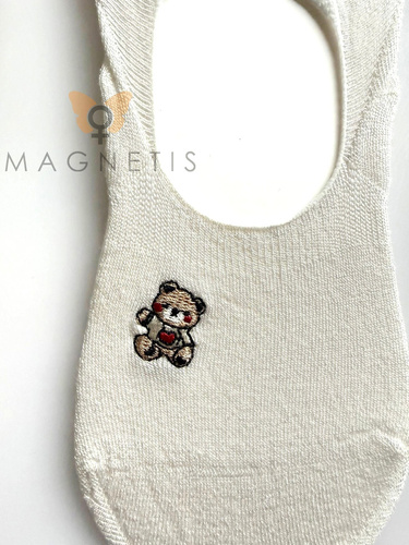 Magnetis YN-251132 – calcetines invisibles mujer viscosa con silicona