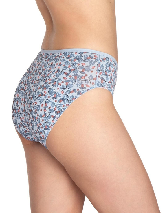 L-122BI-63 Pack de 3 braguitas Lama para mujer, algodón, corte clásico