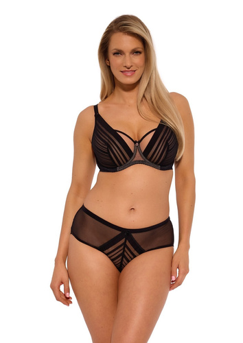 1271 Sujetador balconette Ingrid Soft Gaia - Negro