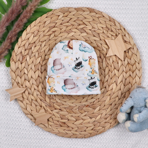 ABN-5618 Gorro para bebé Little Dreamers Nini de algodón orgánico - seguro, ecológico, cómodo