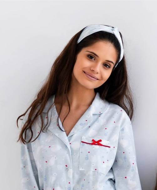 Diadema Sensis Oso Blanco - azul