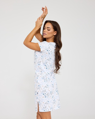 Cornette 167/350 Florence camisón blanco 100% algodón