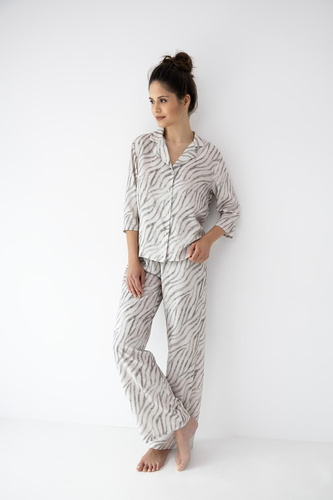 Sensis Emory 7/8 beige – pijama mujer 100% viscosa