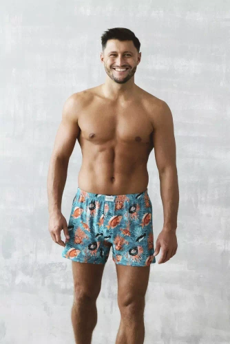 Calzoncillos bóxer para hombre Ocean Italian Fashion - estampado