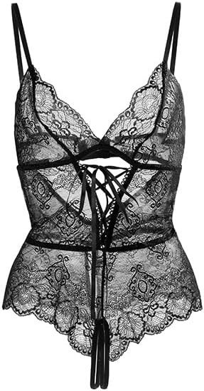 Body Eclipse Black LivCo tul encaje regulable mujer