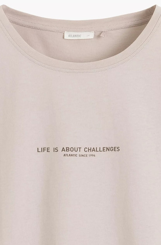 Atlantic NLP-509 pijama mujer 100% algodón 3/4