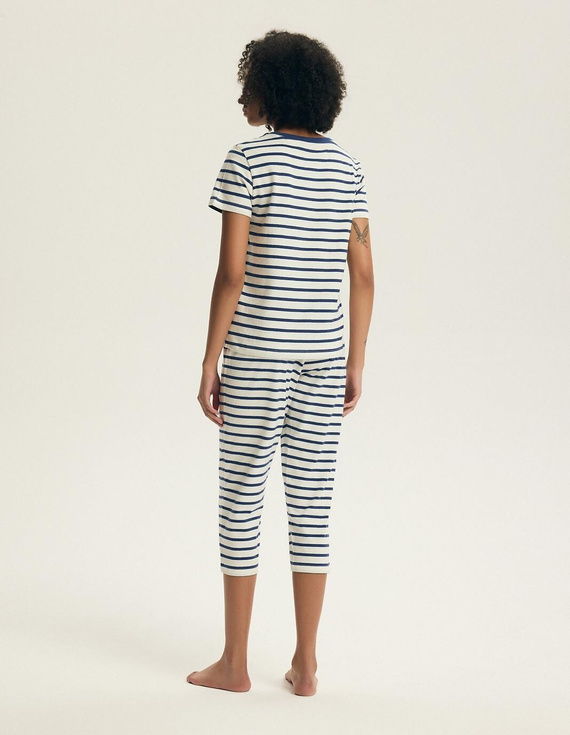 Pijama mujer 45316 Eulana 100% algodón 7/8