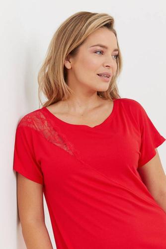 737 Camisón Velar Forex - rojo