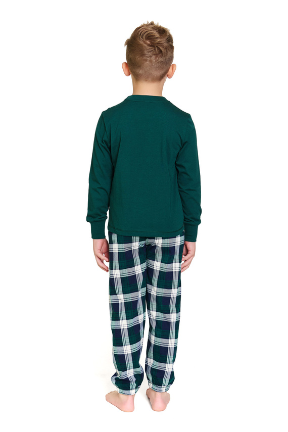 Doctor Nap 7342 - Pijama unisex infantil "The Remix" | Colección Family, producción polaca - azul marino