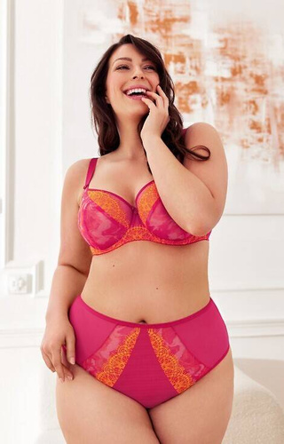 Sujetador Gorsenia K 858 Show Time Soft Amaranto