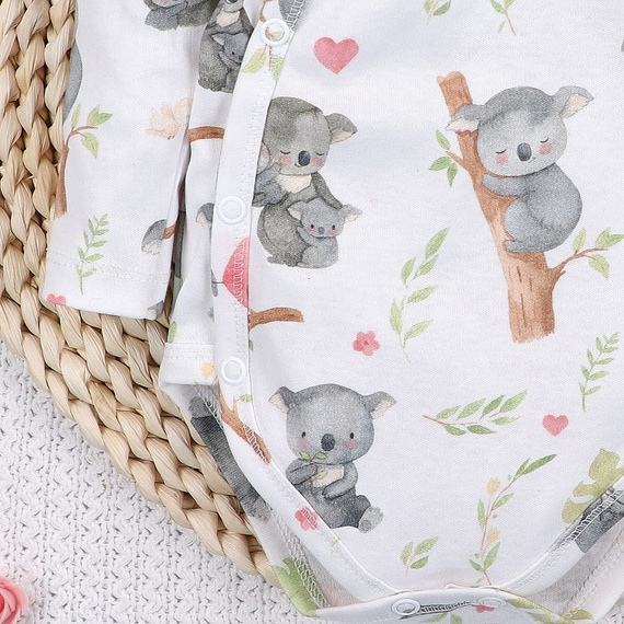 Body Nini Koala 100% algodón orgánico, fabricado en Polonia