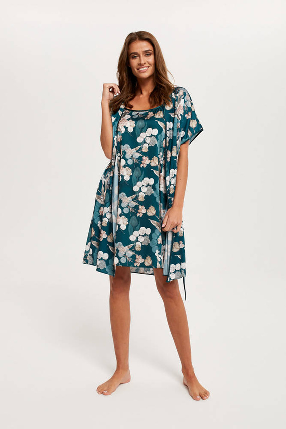 Escarlata Bata de mujer Moda Italiana - estampado