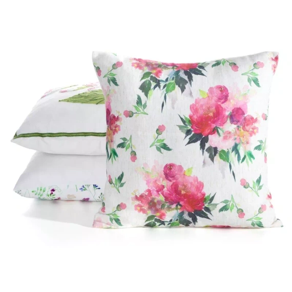 Eurofirany Wiosna 66– funda de cojín decorativa pascual elegante