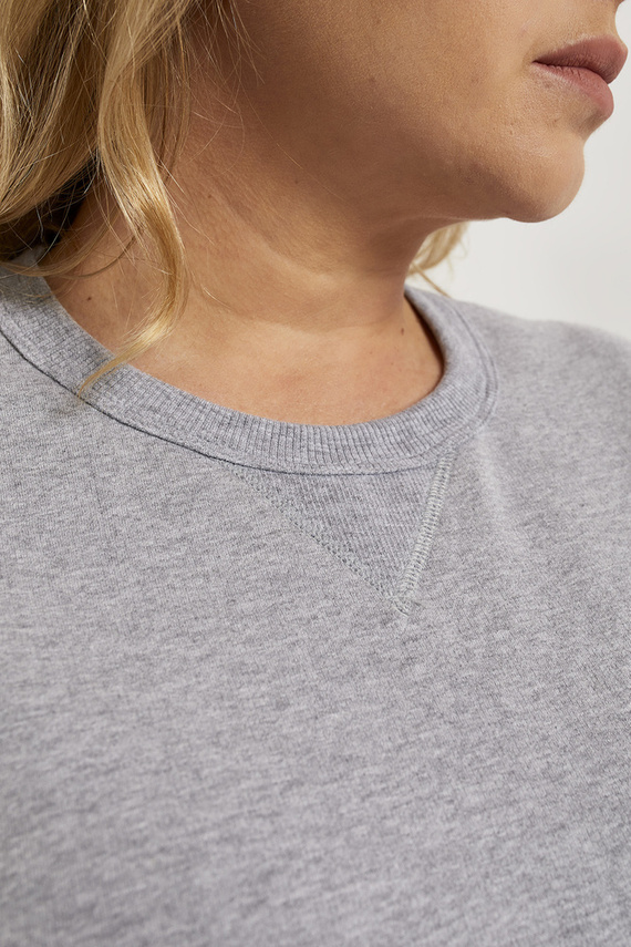 Conjunto largo Fox para mujer. manga, longitud. pantalones Moda Italiana - melange