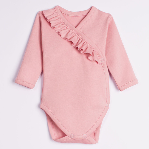 Conjunto para bebé Nicol 142106 de 5 piezas 100% algodón rosa empolvado
