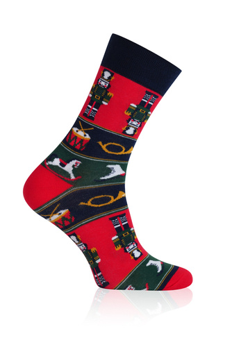 S175D Cracker Calcetines Largos Moda Italiana