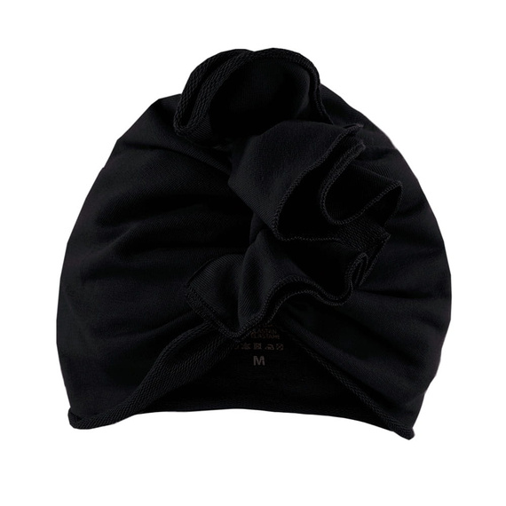 Simply Comfy turbante negro 100% algodón