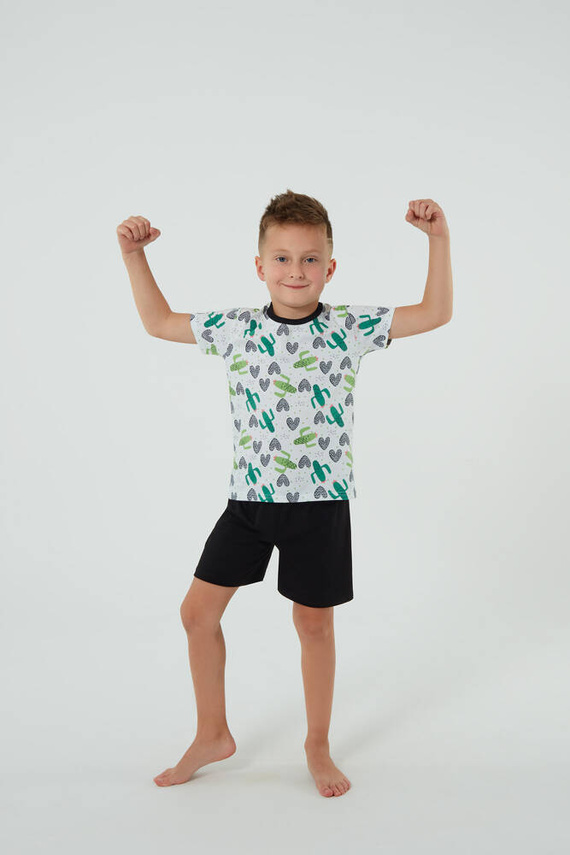 Picos Pijama niño Moda Italiana - estampado/negro