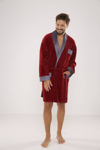 772 Bata de hombre Bonjour forex - granate