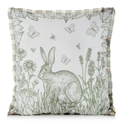 Eurofirany Wiosna 61– funda de cojín decorativa pascual elegante