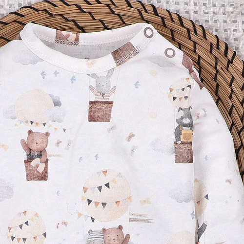 Pelele Nini 100% algodón orgánico sin pies – Polonia