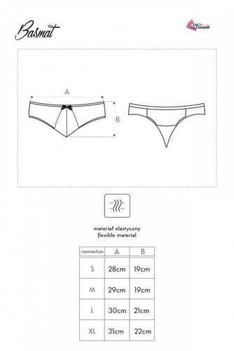 Basmat Tanga Moda Mujer LivCo Corsetti