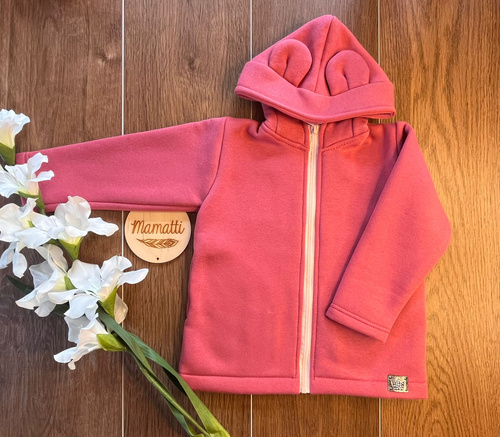 Sudadera con cremallera para niña BH105 malaga - Mamatti