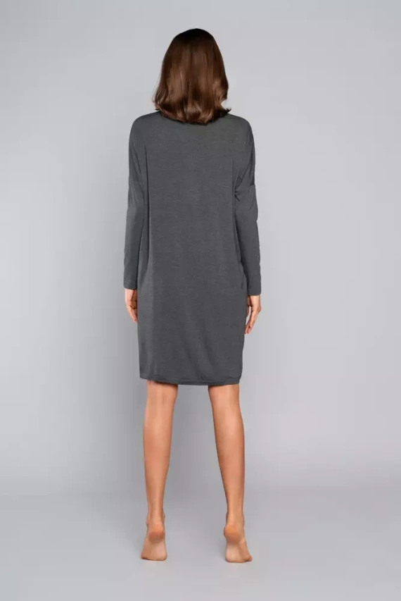 Tirana Túnica de señora y premamá Moda Italiana - azul marino