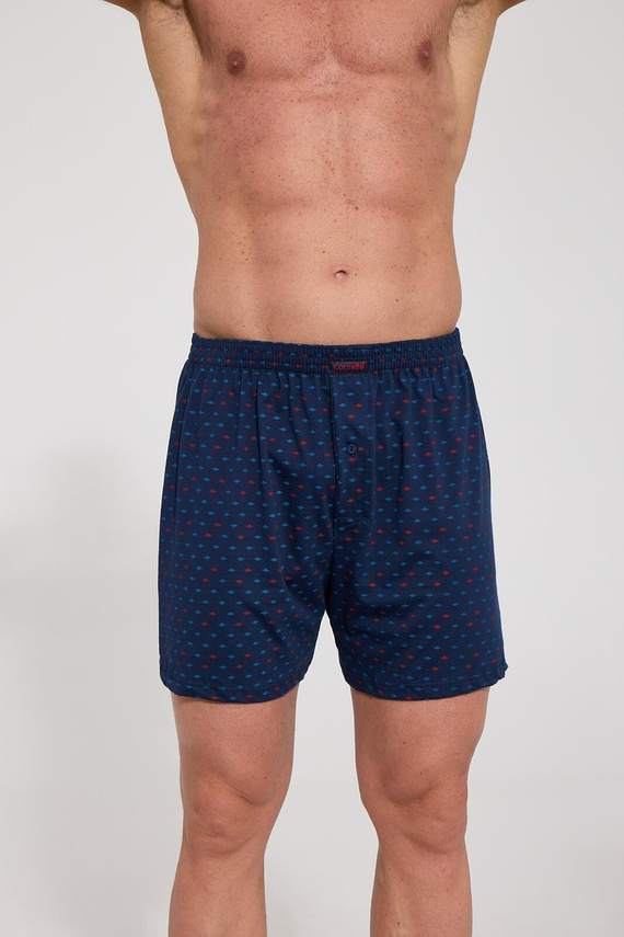 Bóxer para hombre Cornette Comfort 002/355, 008/355 azul marino – sueltos, de algodón