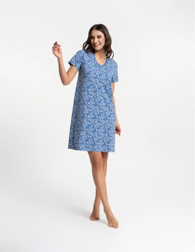 Camisón mujer Moraj PDK2700-009 algodón cuello V cómodo verano