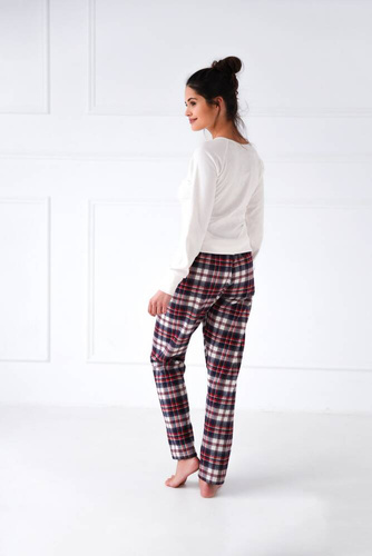 Mollie Pijama de mujer Sensis Interlock - crema