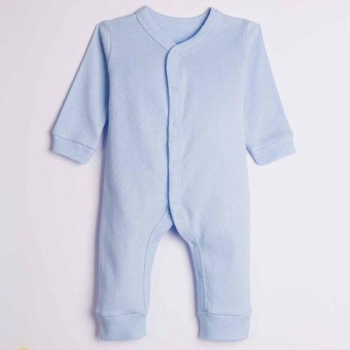 224058 Nicol Pijama para bebé azul 100% algodón calado