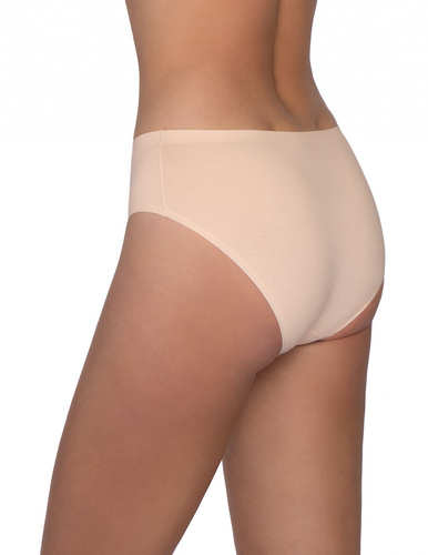 Bragas mujer Lama L-LC1597 BI sin costuras algodón pack 2 beige