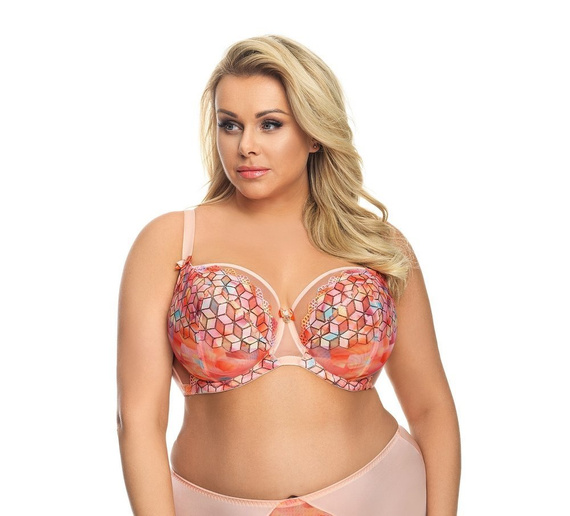 K 558 Sujetador blando Rainbow Gorsenia - melocotón