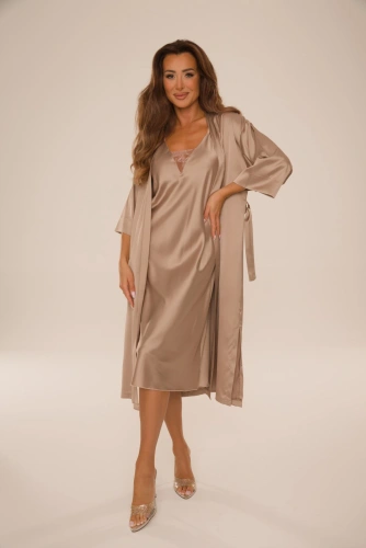 758 Cordelia Camisa de mujer De Lafense - cappuccino