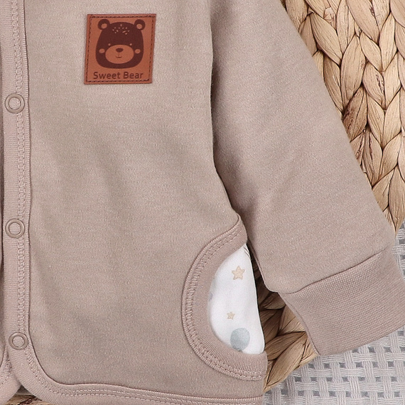 ABN-5517 Sky Journey Sudadera de doble capa para bebé de Nini - en algodón orgánico, para niño