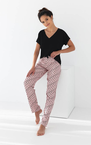 Pijama de mujer Ambar Sensis - negro