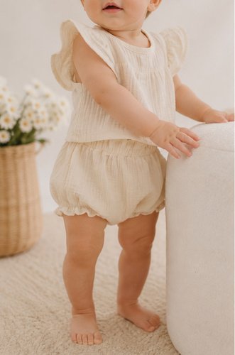 Mamatti BY50003 bloomers de muselina para bebé ligeros y frescos verano