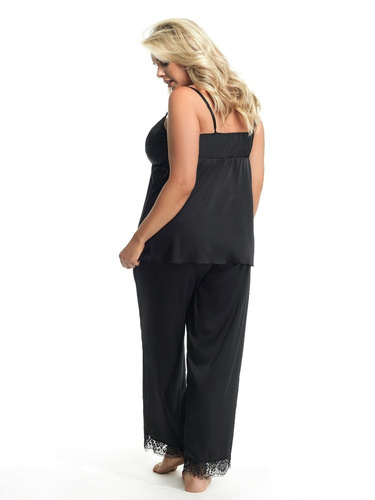 K 600 Good Night Pijama de mujer Gorsenia - negro