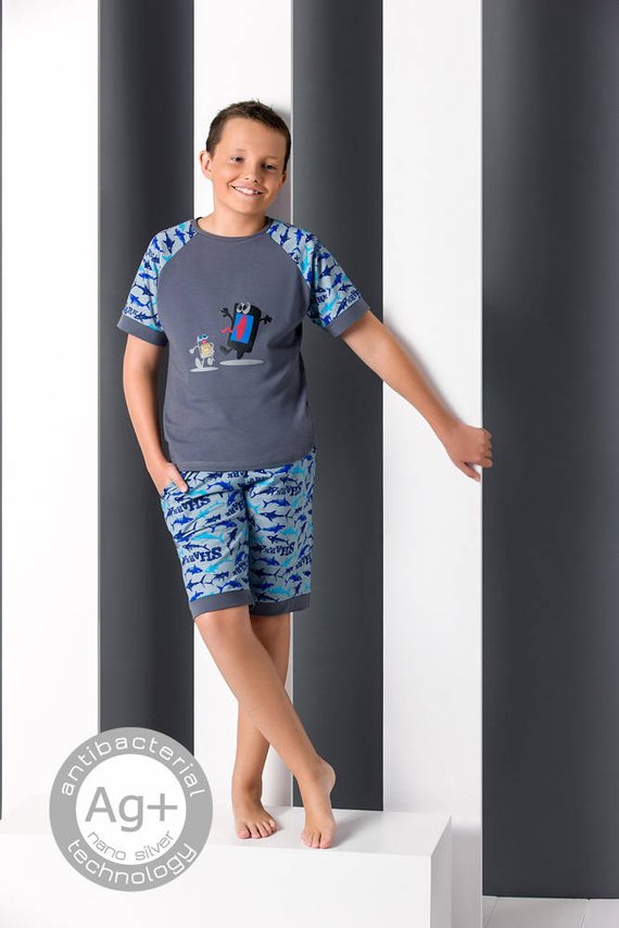 PY2008 Pijama de niño Grafito pasión