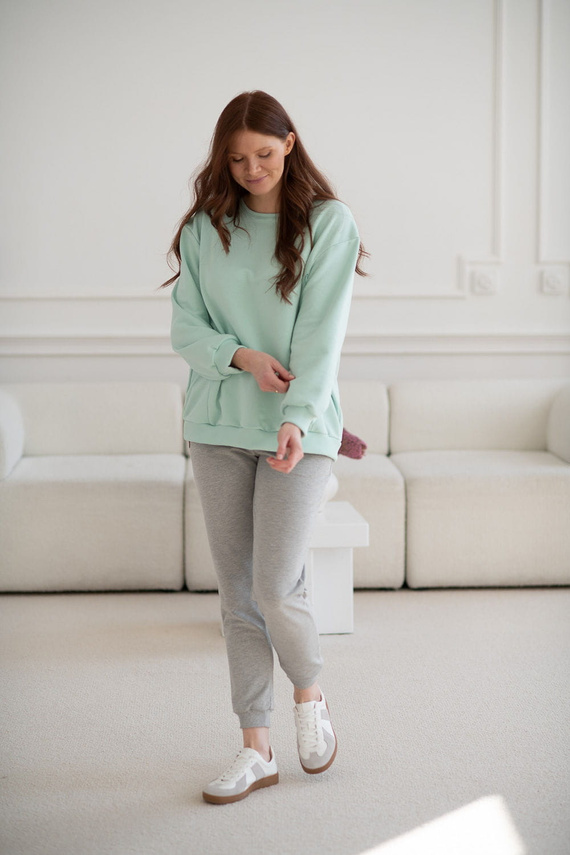 Milk It Easy! bluza do karmienia Milk&Love mięta