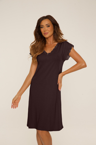 816 Camisón Hazel De Lafense - chocolate