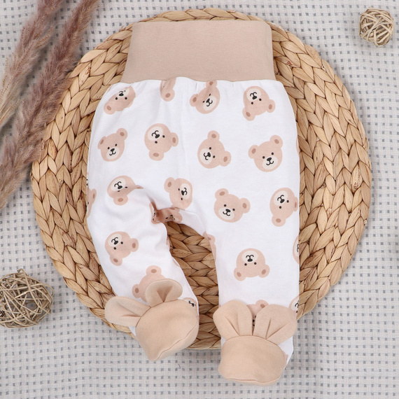 ABK-0048 Conjunto para bebé Sweet Bears de algodón orgánico Nini