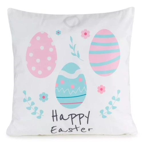 Eurofirany Wiosna 8– funda de cojín decorativa pascual elegante