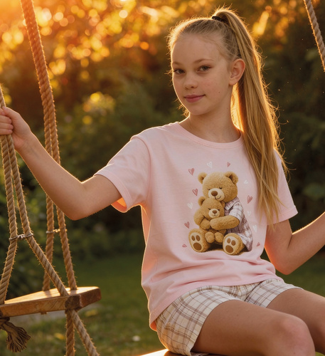 Pijama de niña Cornette Young Girl 788/114 Dolce Vita, 100% algodón