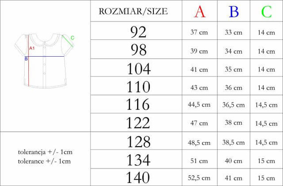 Camisa para niña Nicol 224300 muselina 100% algodón manga corta